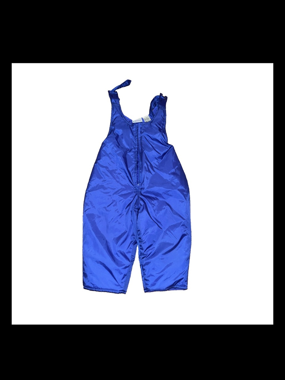 Toddler Waterproof Blue Snow Bib Overalls